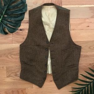 Vintage Houndstooth Vest